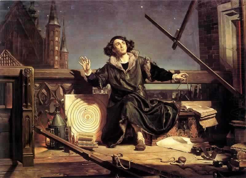 Copernicus, in Conversation with God, Jan Matejko